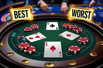 Best and Worst Starting Hands in Poker