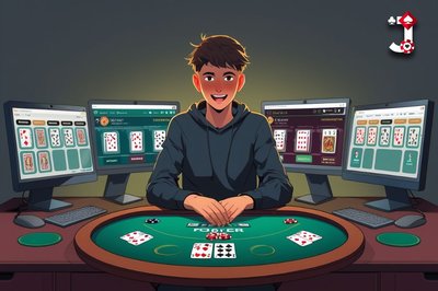 Multi-Tabling Online Poker