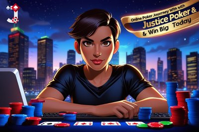 Online Poker Journey With Justice Poker